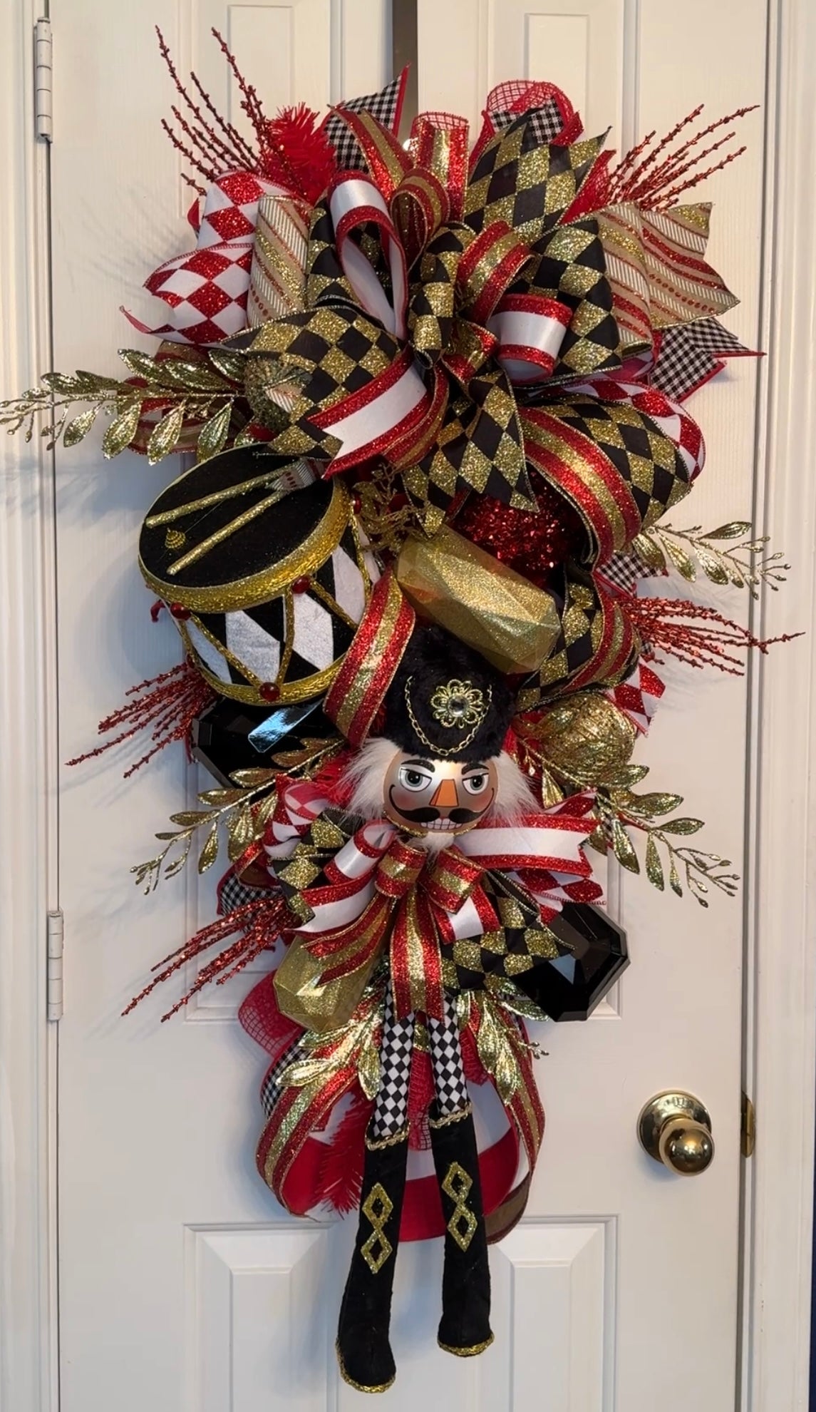 Whimsical Nutcracker Christmas Wreath
