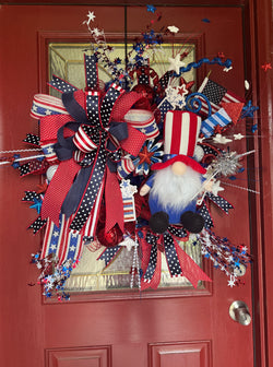 Patriotic July 4th Wreath