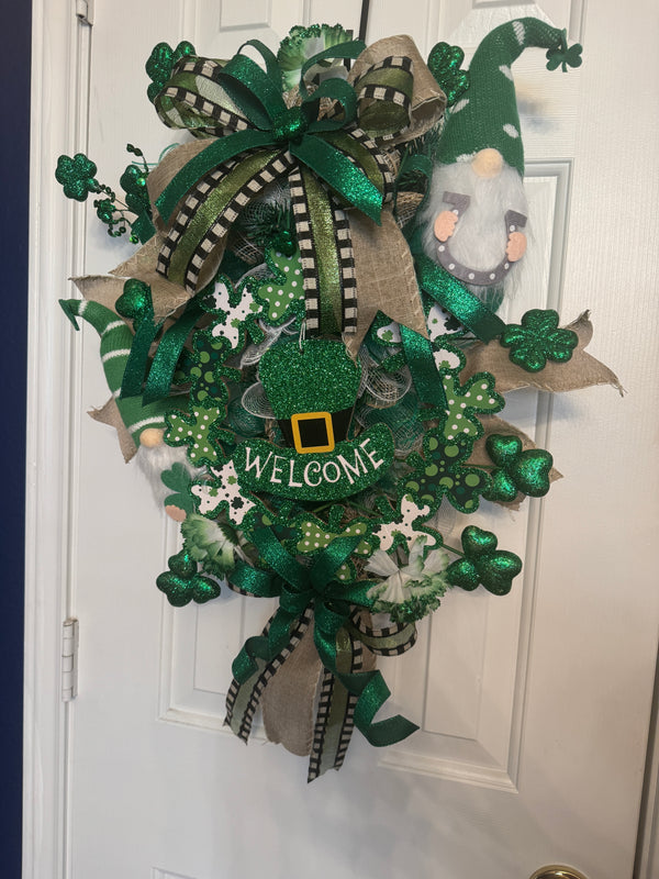 St. Patrick's Day wreath