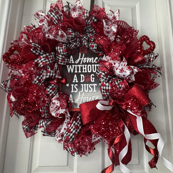 Valentine's Day Wreath