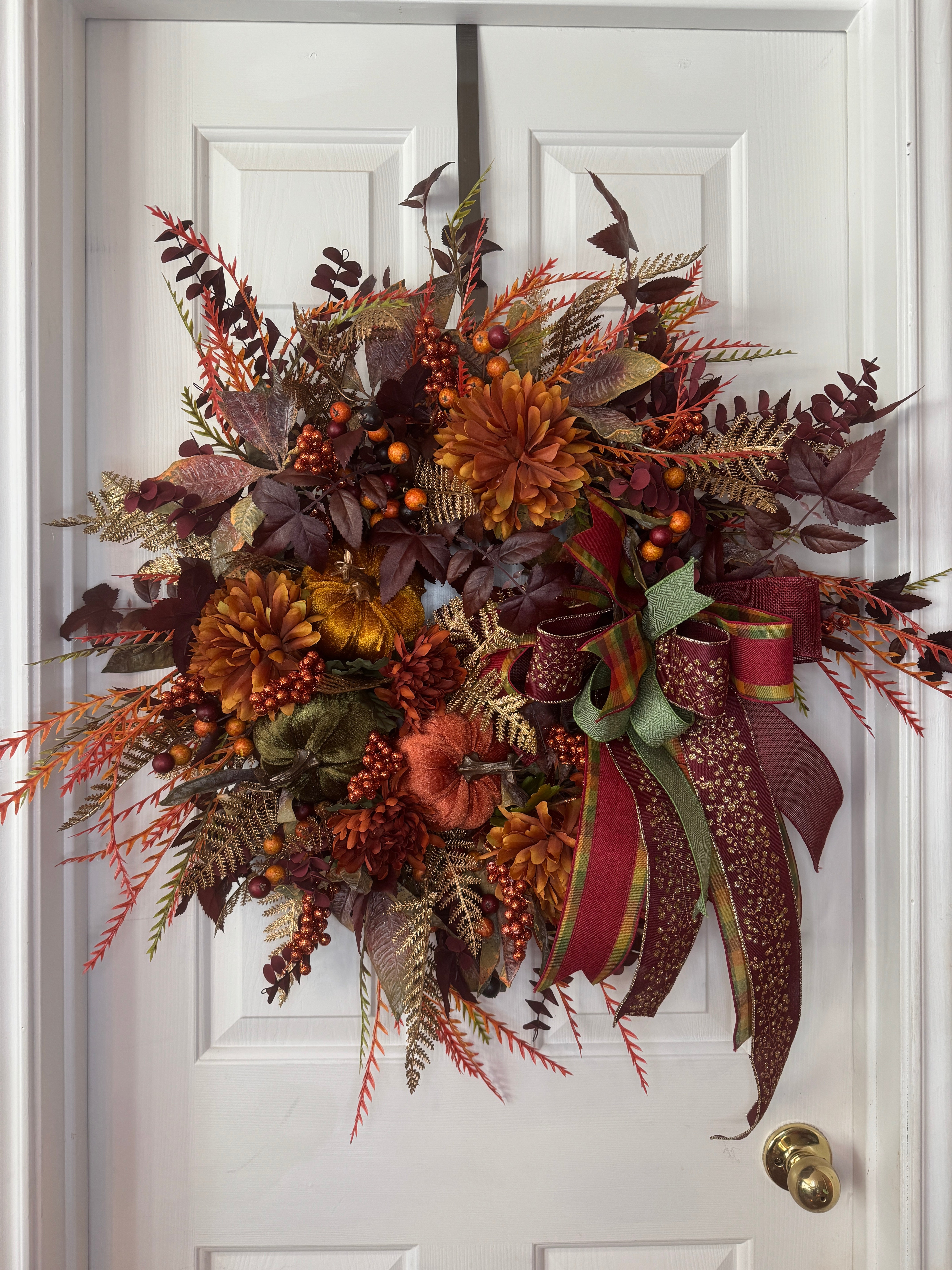 Rustic Fall -Thanksgiving Wreath