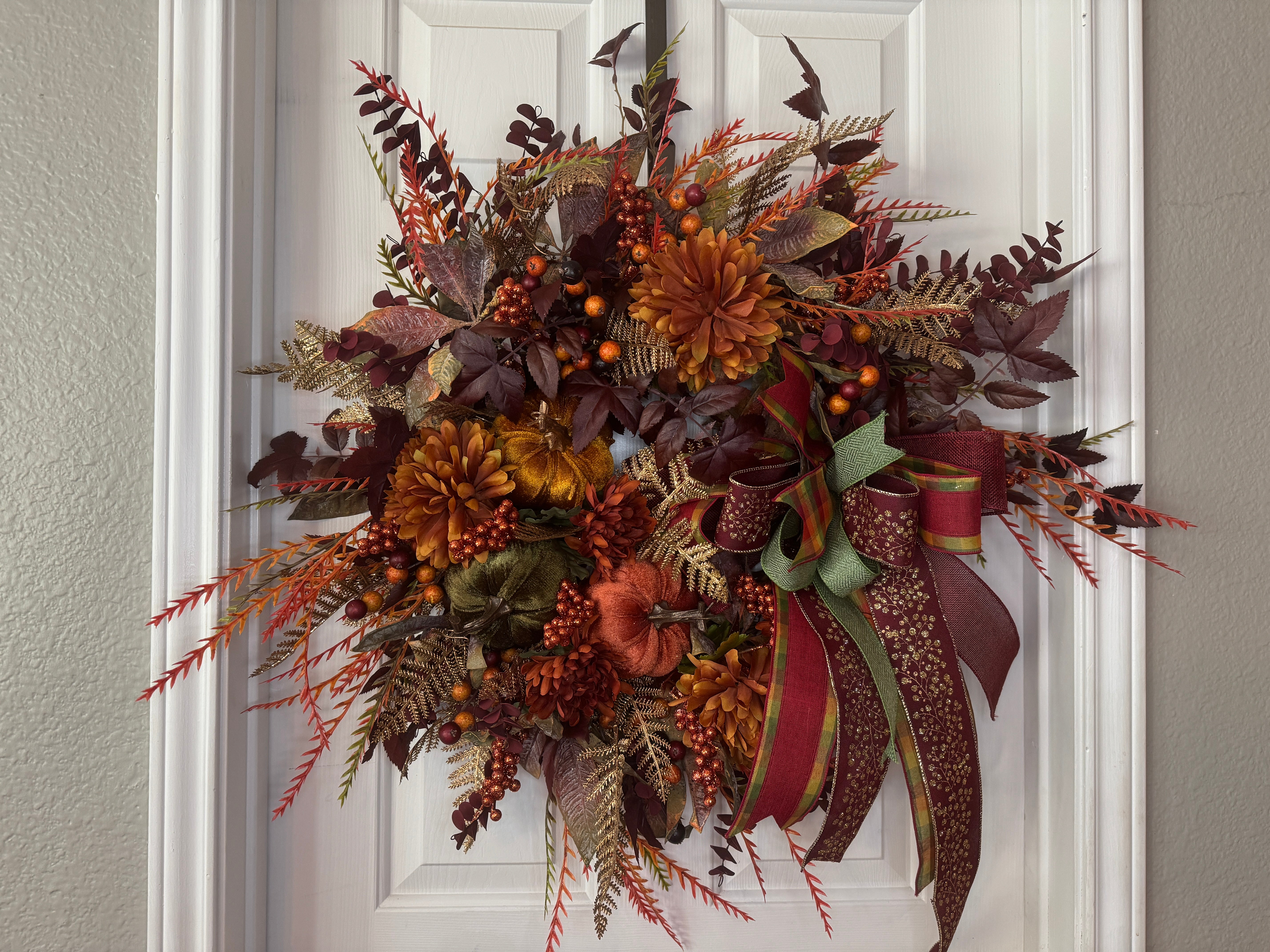 Rustic Fall -Thanksgiving Wreath