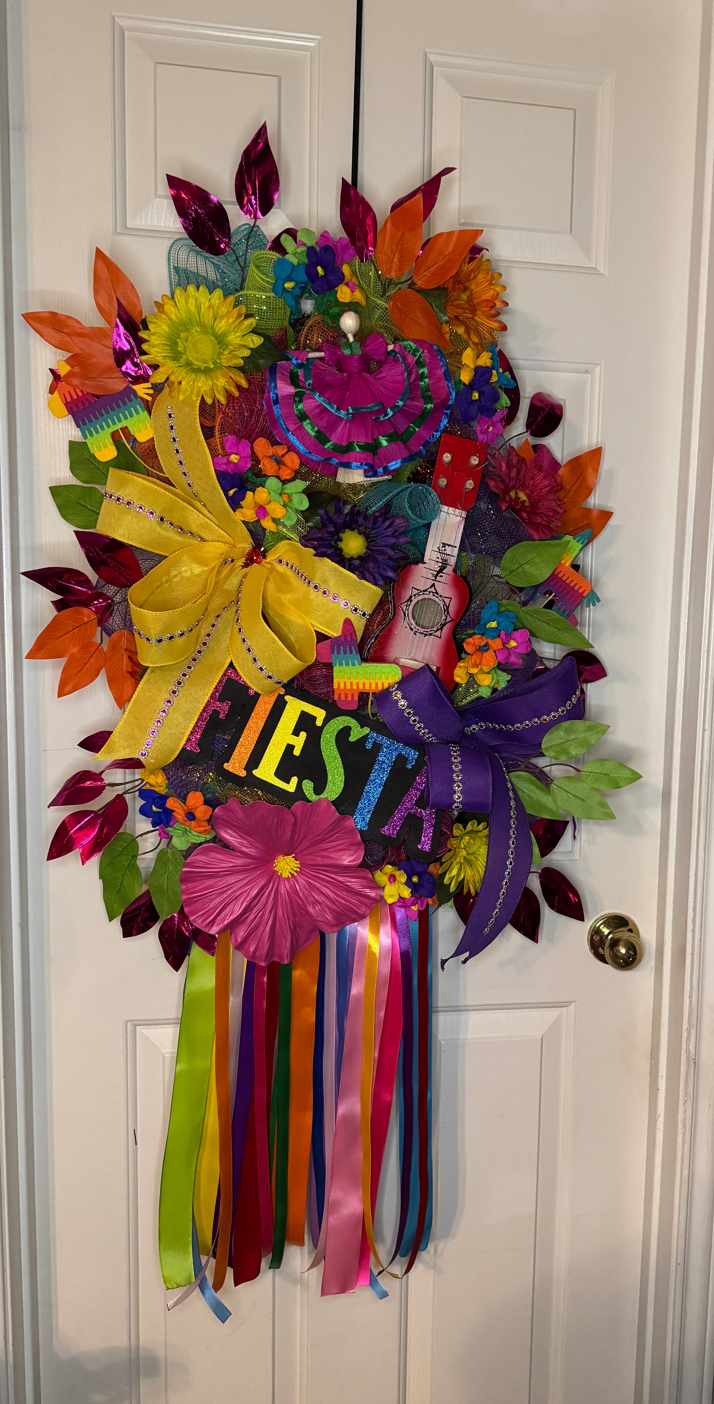 Fiesta Rainbow of Color Wreath